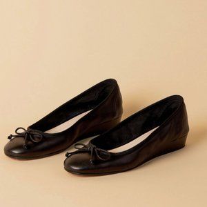 Rouje Coline Ballerinas in Nappa Noir Sz 39 🖤 NWT